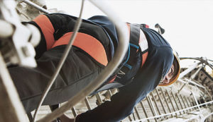 Linha de Vida SecuRope Vertical em utilização